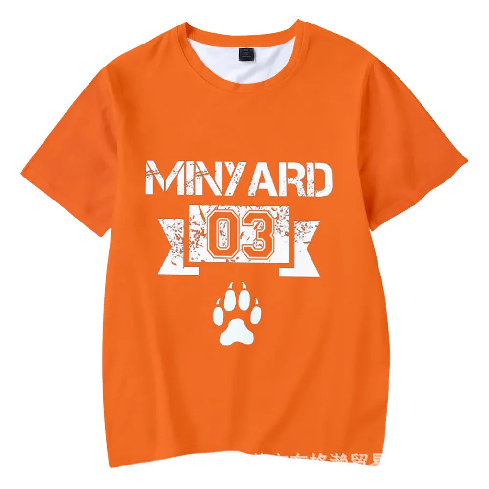 Cosplay The Foxhole Court Palmetto State Foxes Lacrosse Jersey WILDS MINYARD JOSTEN Short Sleeve T Shirt for Men Boy Oversized