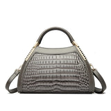 Alligator Patent Leather Shoulder Crossbody Hand Bags for Women Brand Luxury Handbags Women Bags Designer Hobos Two Layers Sac