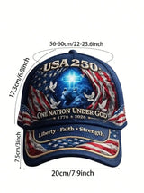 USA 250th Anniversary Lion of Judah Baseball Cap