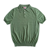 SauceZhan Knit Polo Shirt – Men's Cotton Summer Tee