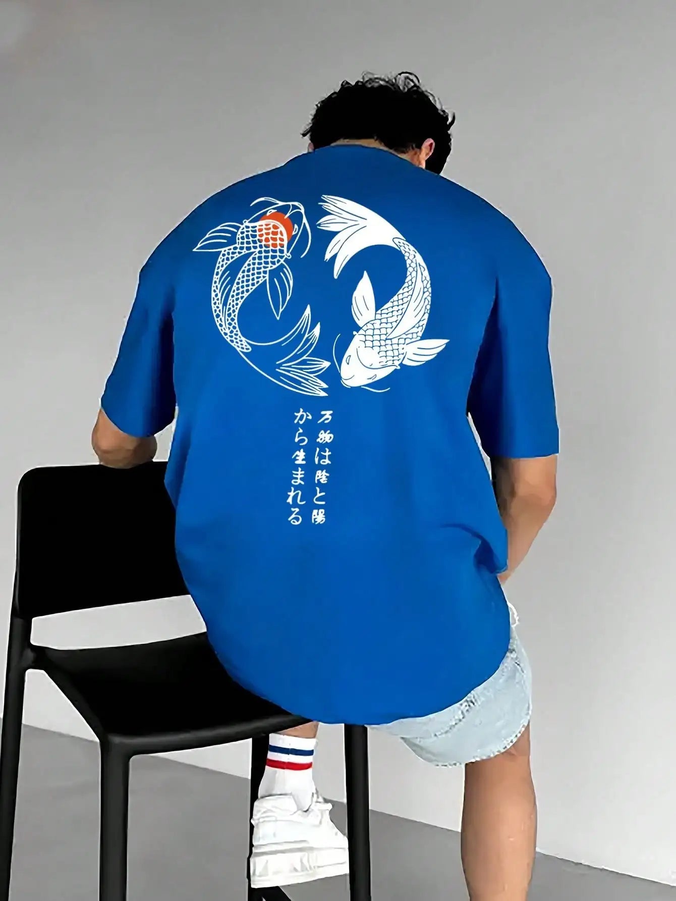 Japanese Koi Harajuku Graphic Tee