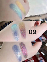 Qianyan 16-Color Eyeshadow Palette – Glitter, Matte & Shimmer