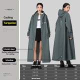 All-Weather Full-Body Poncho for Cycling & Hiking