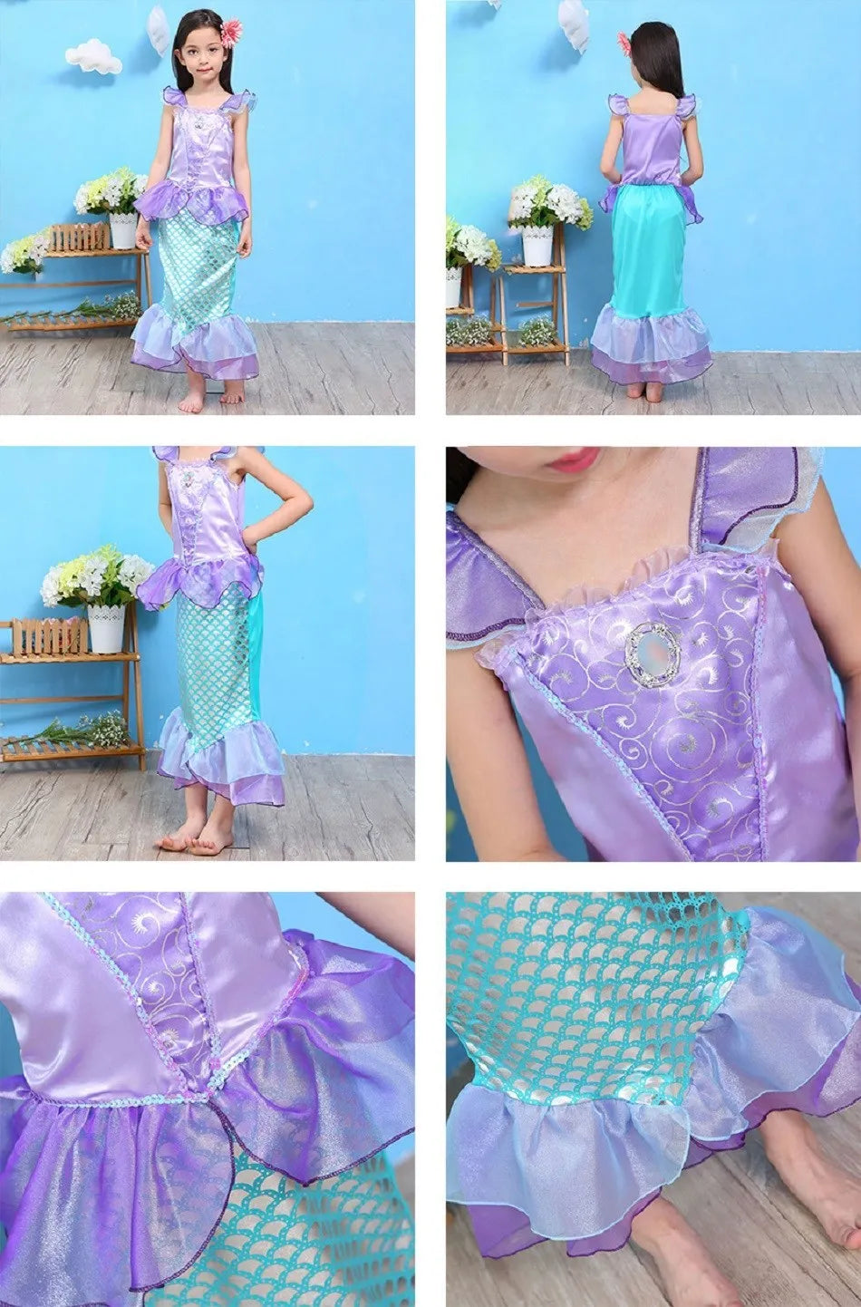 Enchanting Princess Cosplay Party Dress