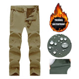 Men's Fleece Tactical Parka & Cargo Jacket Set