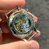 Seagull 1963 International Edition Watch for Men Chronograph Manual Winding Mechanical Watches Original ST1901 38mm Pilot Clock