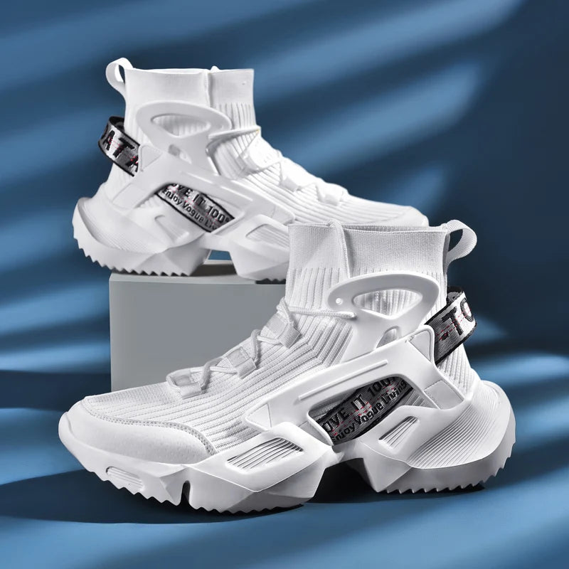 High-Top Breathable Sport Sneakers