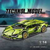Technical Super Speed Sports Car Building Block Model Remote Control Vehicle Assemble Brick Desk Decor Toys for Kid Adult Gift