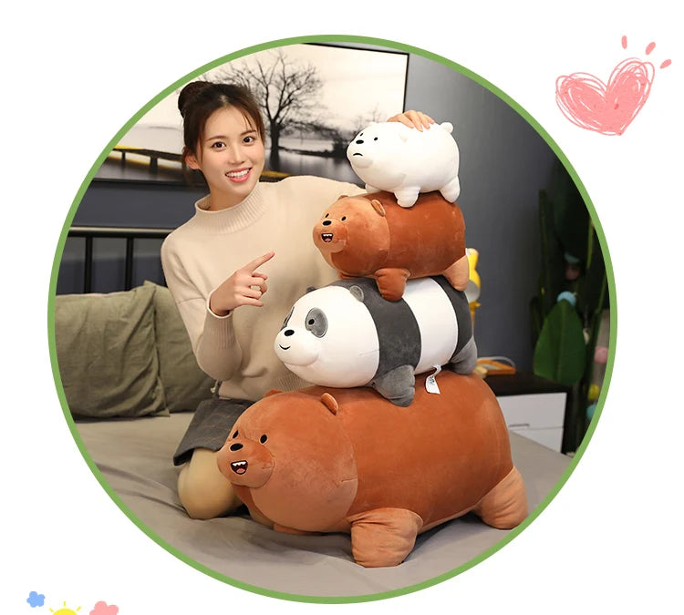 We Bare Bears Plush Collection