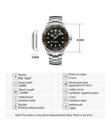 PAGANI DESIGN Men's Watches Luxury Automatic Watch For Men 2025 New 100M Waterproof Mechanical Wrist watch Men Sapphire crystal