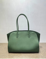 36cm Top-Grain Cowhide Tote — Effortless Everyday Elegance