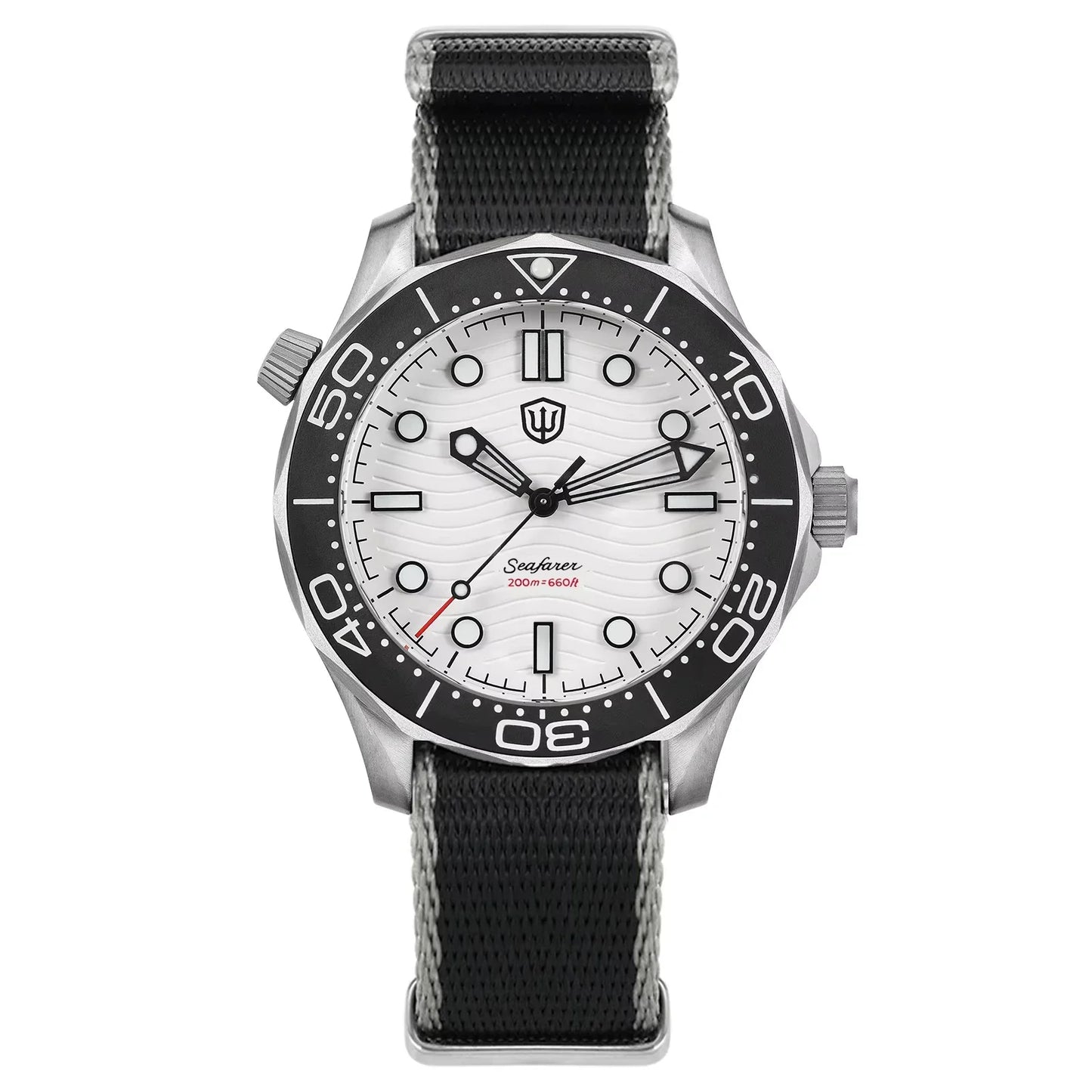 Watchdives WD007Q Luxury Titanium Watch 007 NTTD VH31 Sweep Quartz Wristwatches AR Sapphire 200M Waterproof 42Mm Vintage Watches
