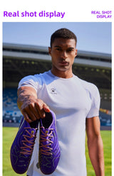 Kelme Men's Professional Match Football Shoes Indoor Anti Slip Football Shoes Mg Short Nail Outdoor Lawn Football Boots