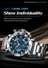 POEDAGAR 892 Luxury Men's Chronograph Watch