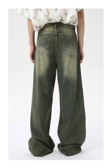 Men's Loose Straight-Leg Denim Jeans & Shorts