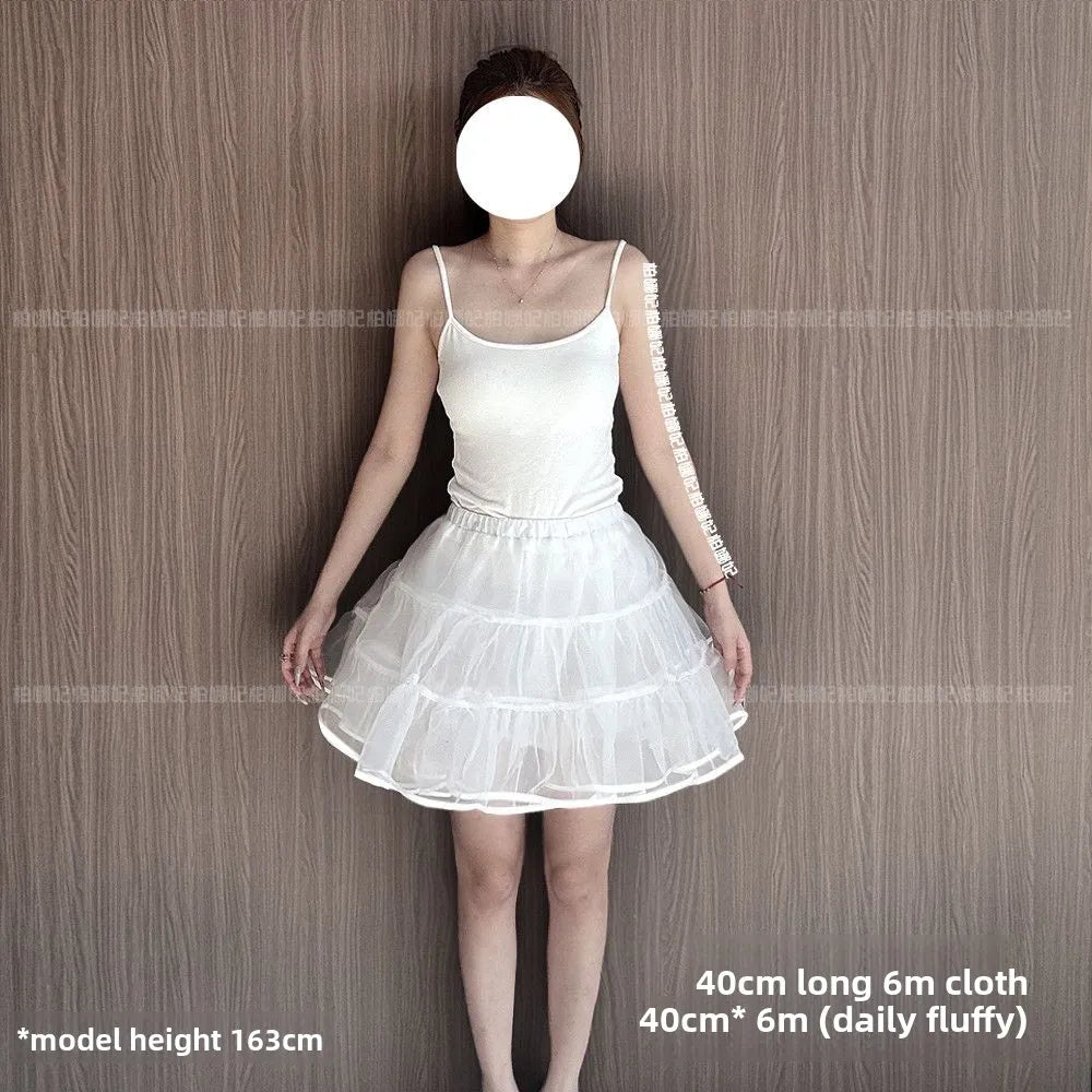 Fluffy Mesh Petticoat Underskirt – Lolita Crinoline