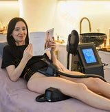MYOslim 6500W EMS Body Sculpt Machine - Electromagnetic Therapy Fat Slimming Muscle Stimulation for Fitness And Body Shaping
