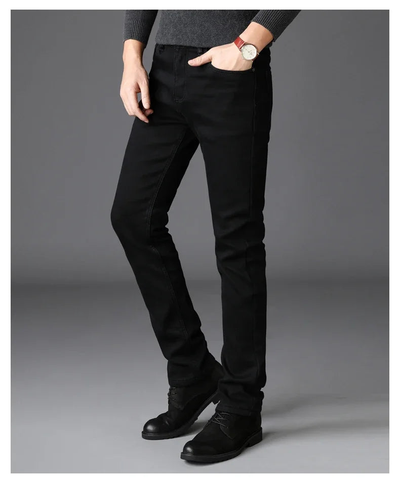 Men’s Classic Stretch Biker Jeans