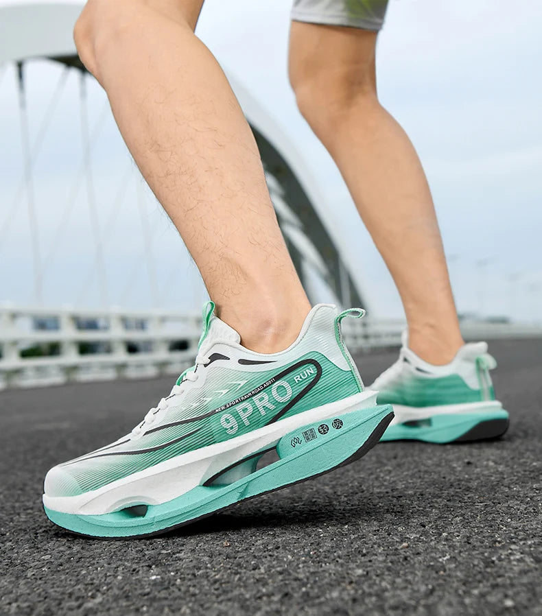 Carbon Board Marathon Running Shoes Men Comfortable Athletic Women's Sneakers Breathable Walking Basketball Sneakers Men