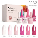 Venalisa HEMA-Free Gel Polish Kit – Autumn Color Collection
