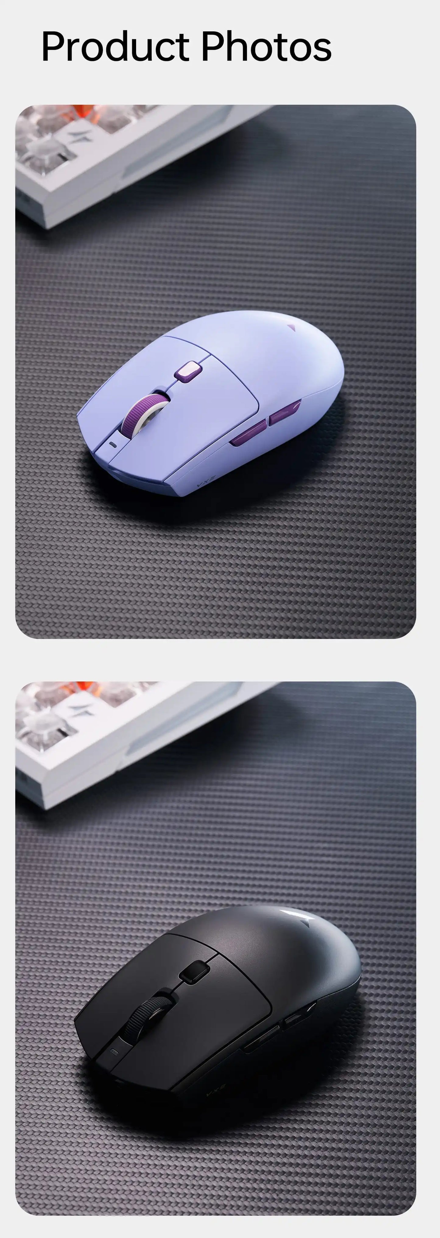 ATK VXE Dragonfly V3 PRO Bluetooth Gaming Mouse PAW3395SE 2.4G Wireless E-sports Mice Rechargeable Lightweight Ergonomic