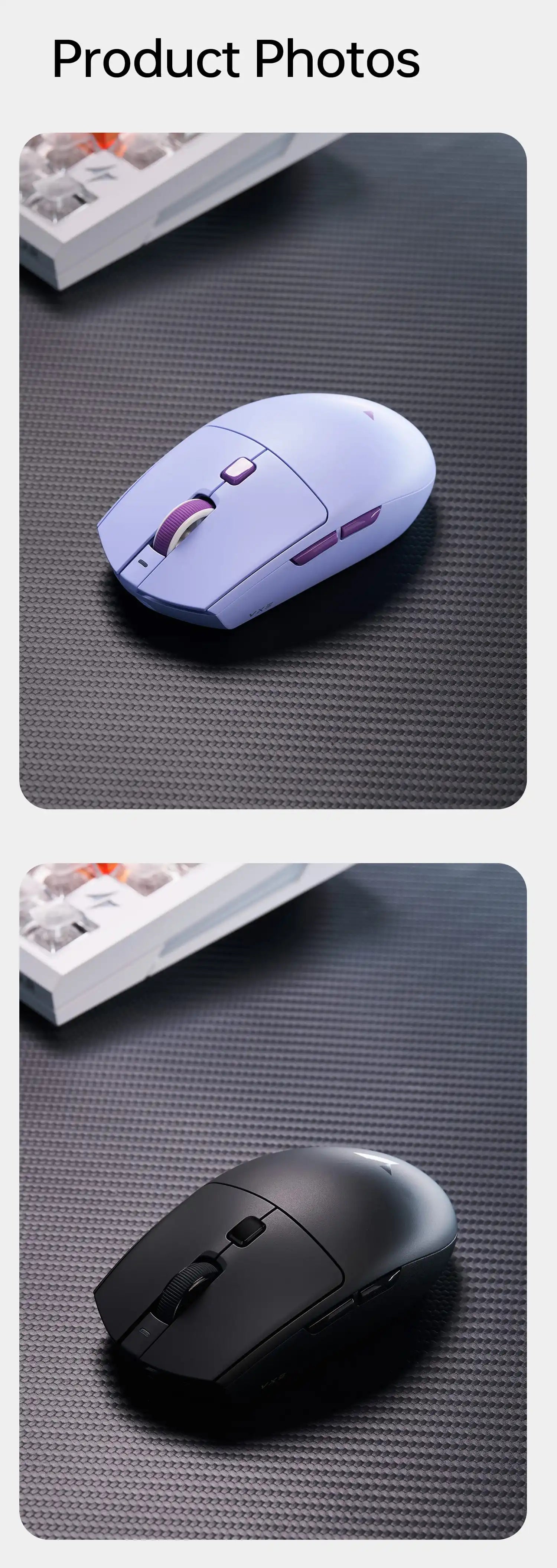 ATK VXE Dragonfly V3 PRO Bluetooth Gaming Mouse PAW3395SE 2.4G Wireless E-sports Mice Rechargeable Lightweight Ergonomic