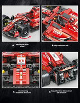 Creative DIY Racing Car Model Building Bricks Kit Advanced MOC Construction Toys for Adults Boys Girls Holiday Gift Idea