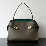 Niche Light Luxury High-end Leather Large-capacity First-layer Cowhide Women's Handbag Tote Bag Commuter Leisure Versatile