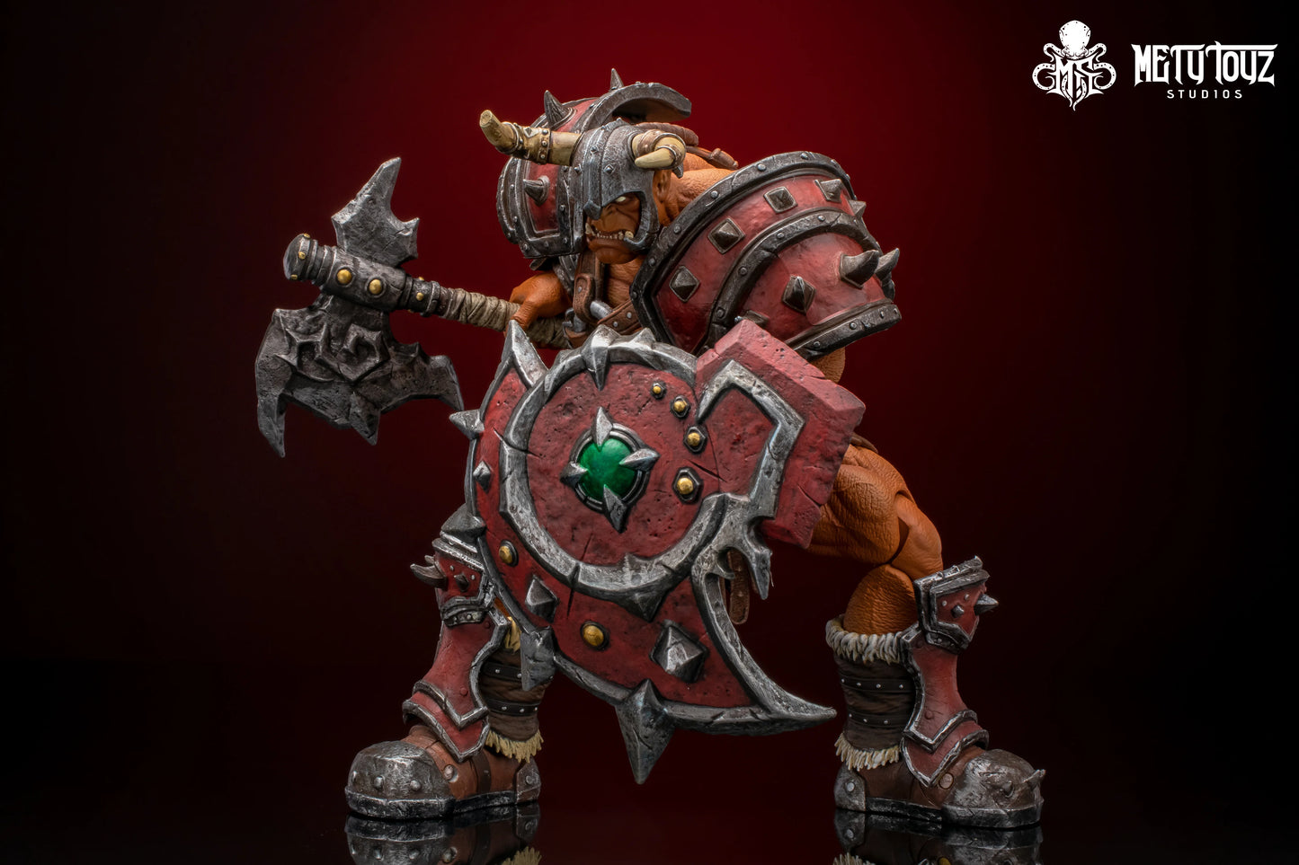 Metytoyz Limited Adventurer World Orc Ork Captain Kagas Bounty Hunter Bloody Hands Morlock Soldier Action Figure Special Edition