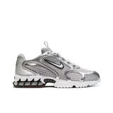 Nike Air Zoom Spiridon Cage 2 Unisex Low-Top Casual Shoes Sport Wear Resistant Grey Red Lifestyle Footwear CJ1288-600