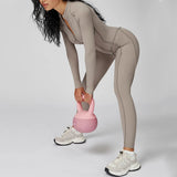 Long-Sleeved Performance Yoga Bodysuit