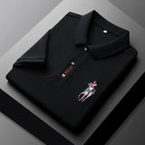 Men's Embroidered Polo Shirt – Casual Summer Style