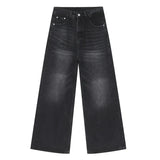 Men’s Vintage Gradient Wide-Leg Jeans
