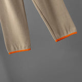 USA-Made Luxury Wool 2-Piece Set: Embroidered Horse Knit Jacket & Pants