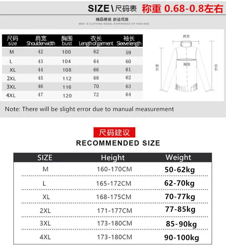 Men’s Fleece-Lined Stand Collar Cardigan