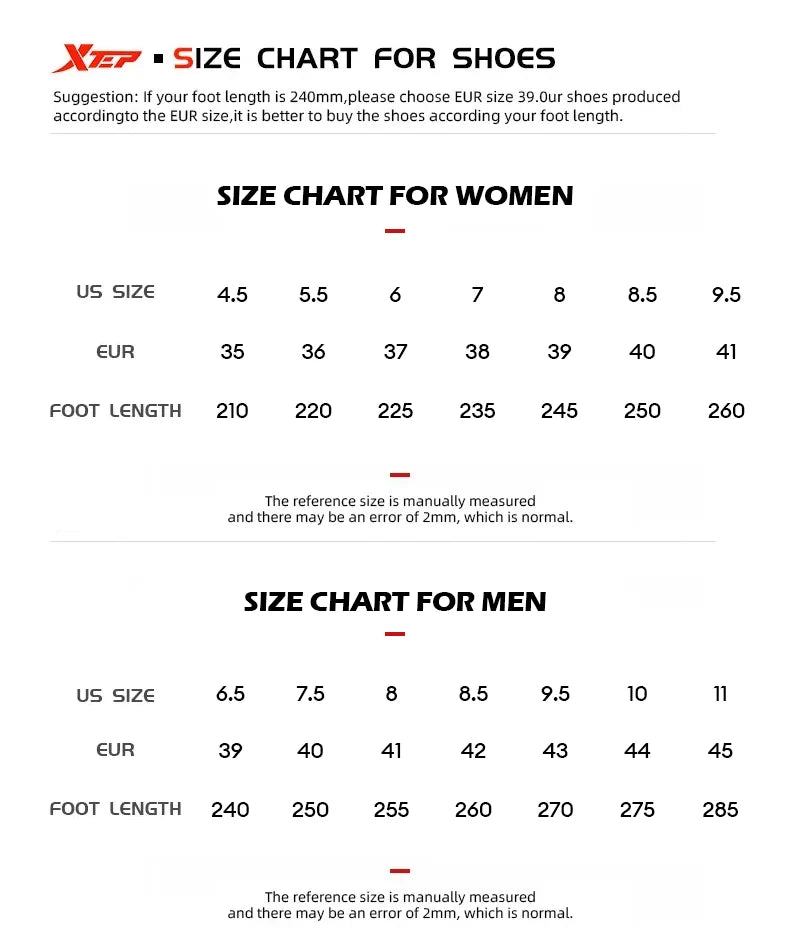 XTEP 2000km PRO Running Sneakers For Women 2026 Spring Stability Comfort Cushioned Lightweight Female Sports shoes 874218110043