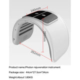 7 Colors PDT LED Mask 2025 Professional Facial Red Light Therapy Face Lift Anti Wrinkle Beauty Machine Skin Rejuvenation Device
