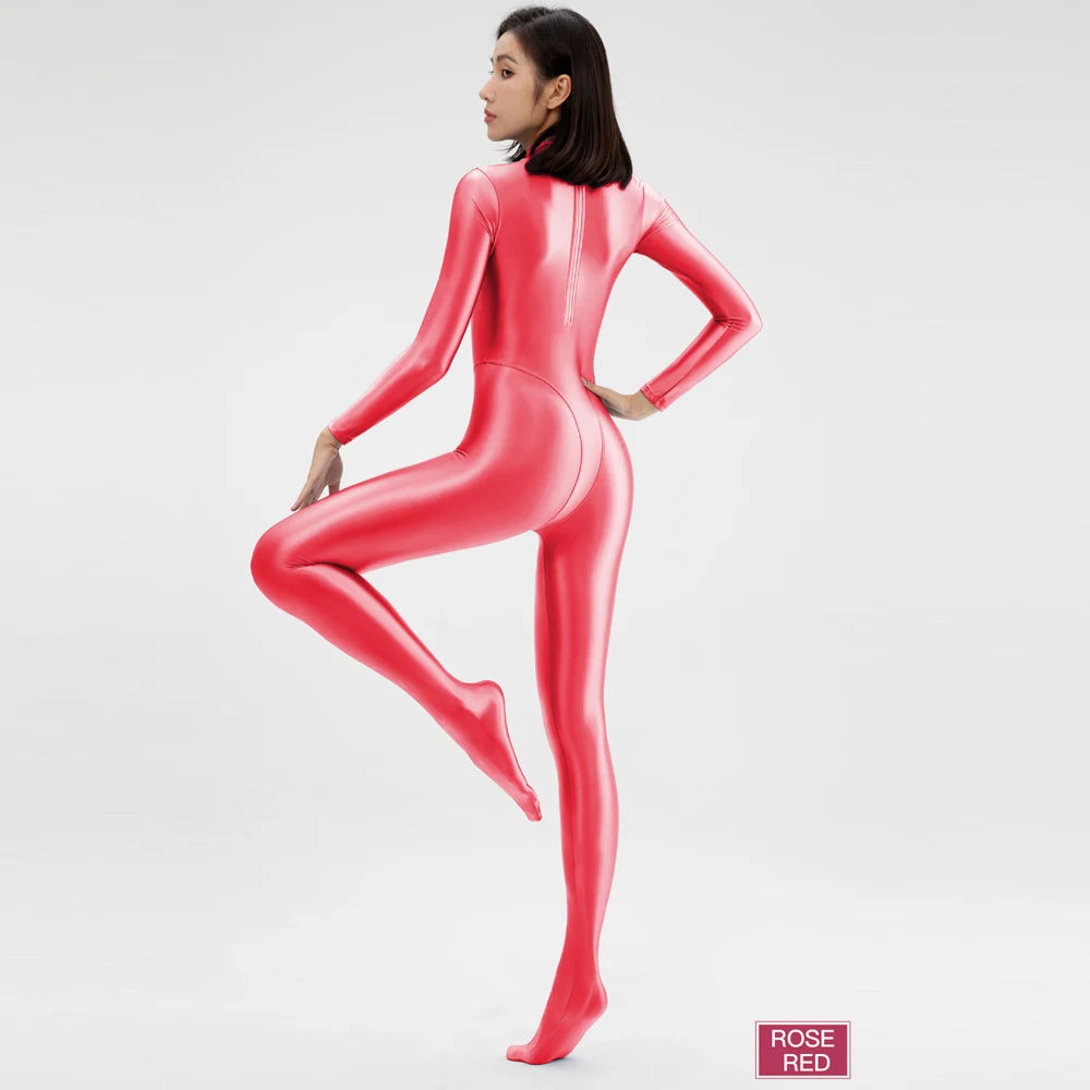 Glossy Full-Body Catsuit