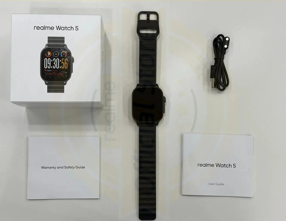 realme Watch 5 – 1.97" AMOLED GPS Smart Watch, 14-Day Battery