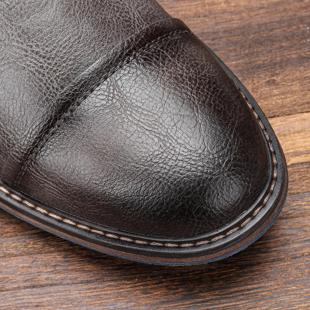 Men’s Classic Leather Ankle Boots