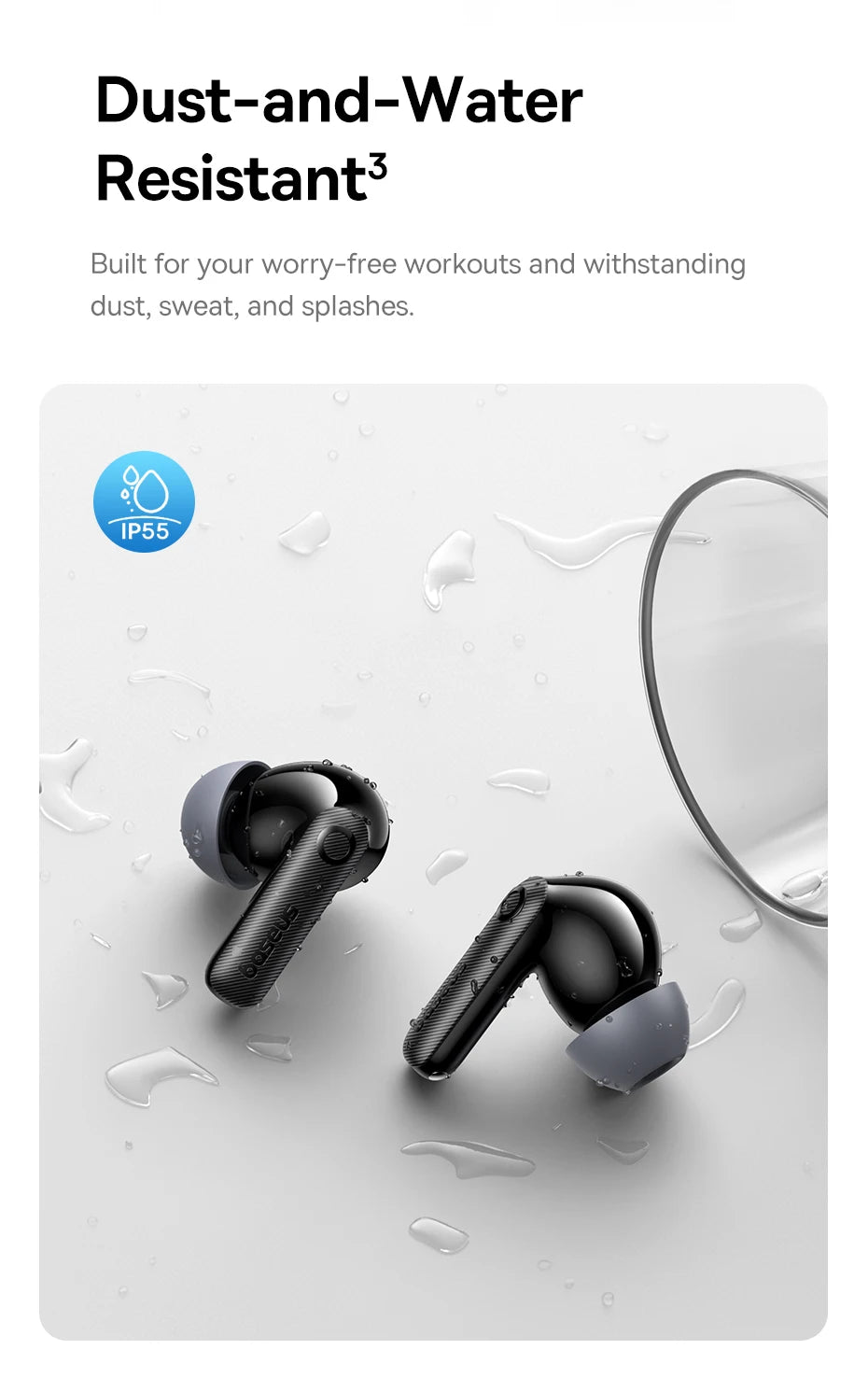 Baseus Bass EP10 Pro ANC Earbuds – Hi-Res LDAC Wireless