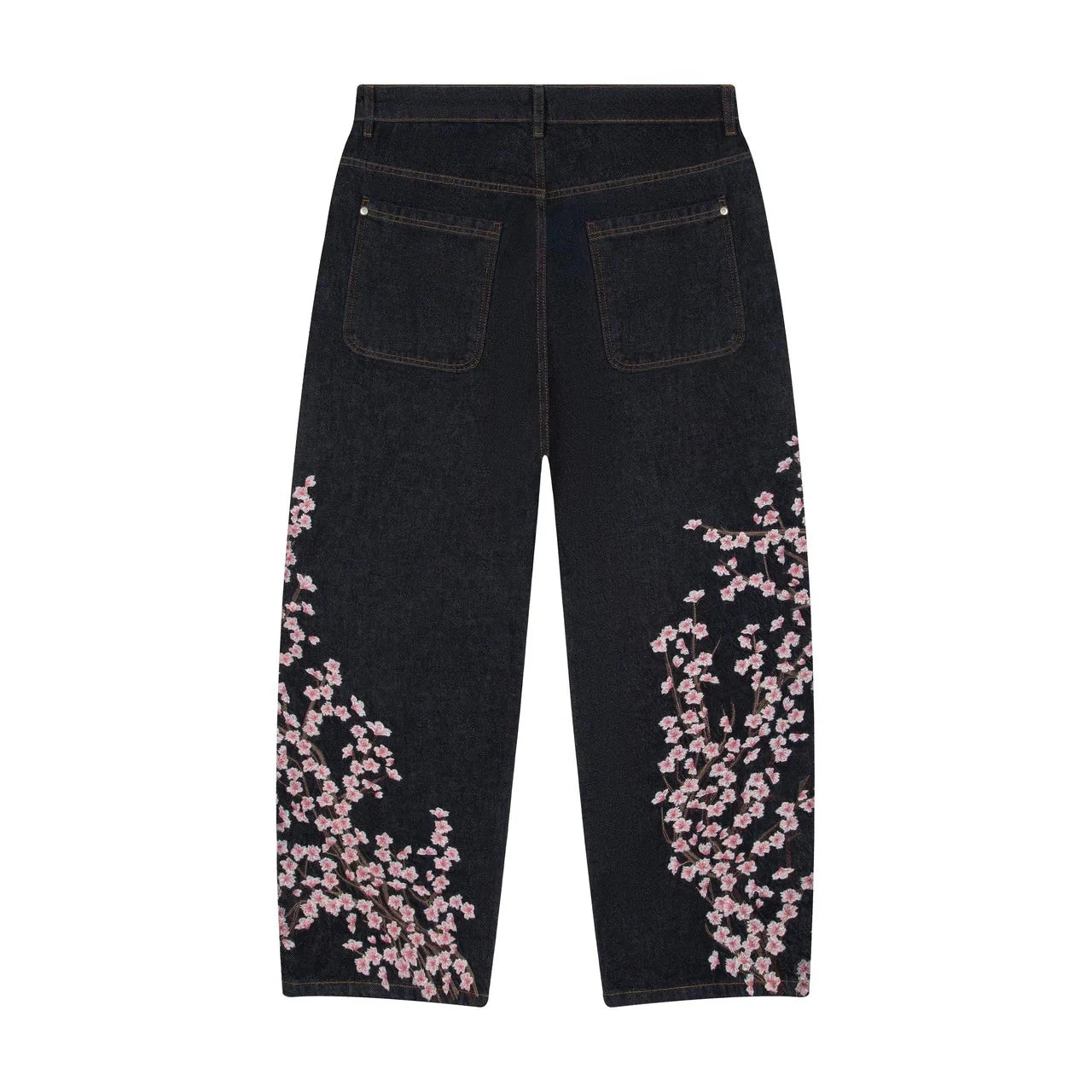 Dragon Embroidery Y2K Baggy Jeans
