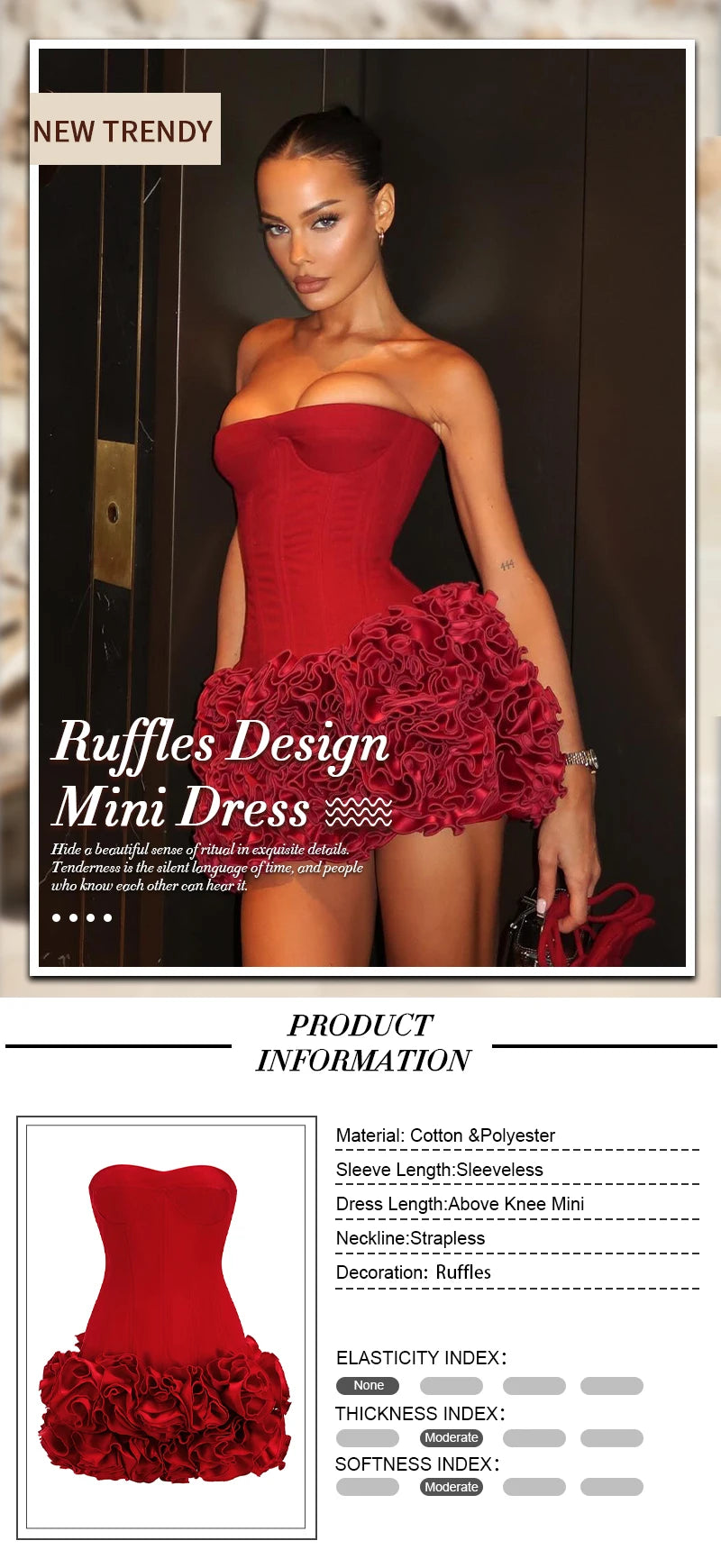 Structured Floral Mini Party Dress