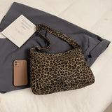 Women's Leopard Print Shoulder Bag – Large Capacity Crossbody