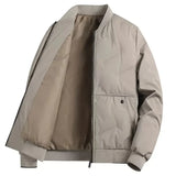 Men's Quilted Stand-Collar Zip Jacket | Warm & Relaxed Fit