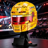 Building Blocks Set Lewis Hamilton Helmet DIY Assembling Model 2026 New Ornament Toys for Adults Birthday Festival Gifts