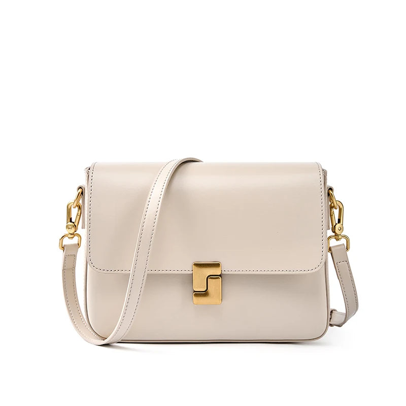 100% Genuine Leather Women's Shoulder Bag High Quality Luxury Designer Crossbody Bags Fashion Cowhide Female Handbags