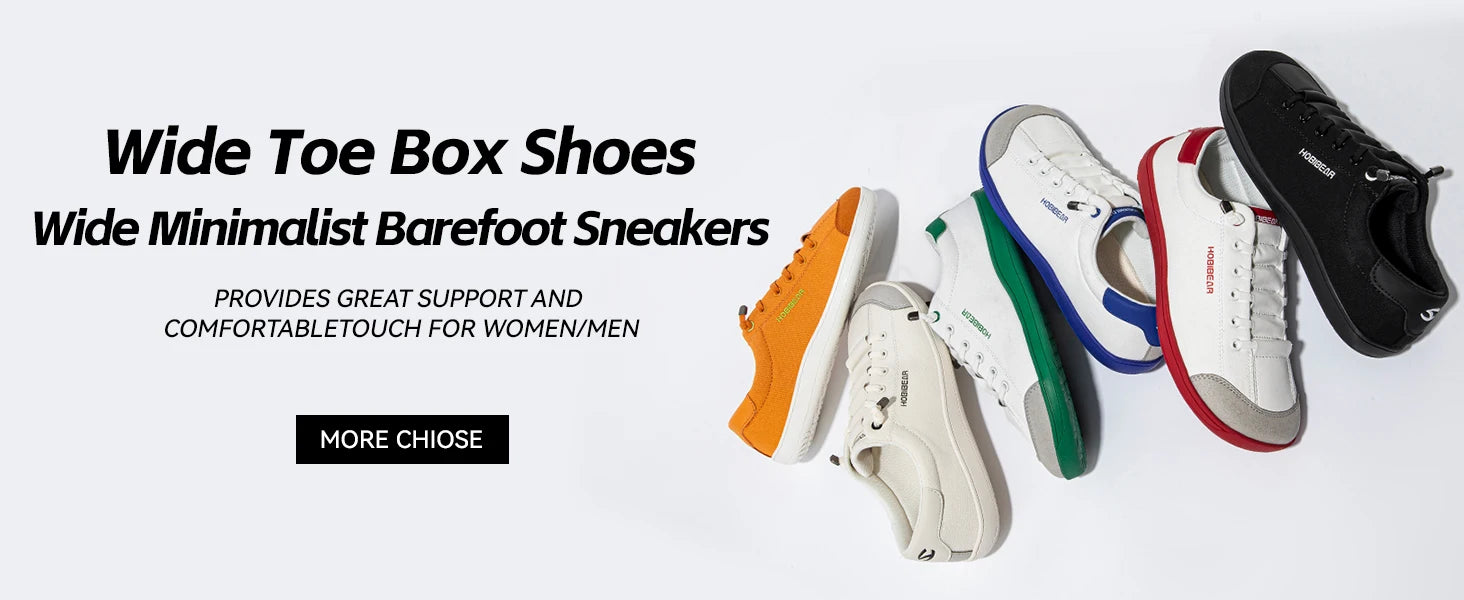Minimalist Barefoot Canvas Sneakers