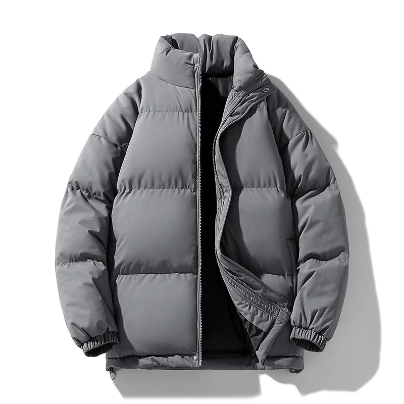 Men's Oversized Winter Parka – Thick Warm Padded Coat