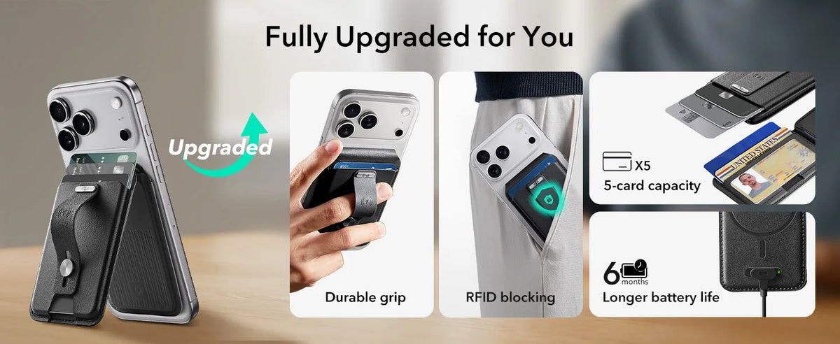 ESR MagSafe Wallet for iPhone | 5-Card Holder
